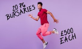 Apply for one of our x20 bursaries worth £500